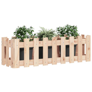 Hochbeet Lattenzaun Kiefer 100x30x30 cm