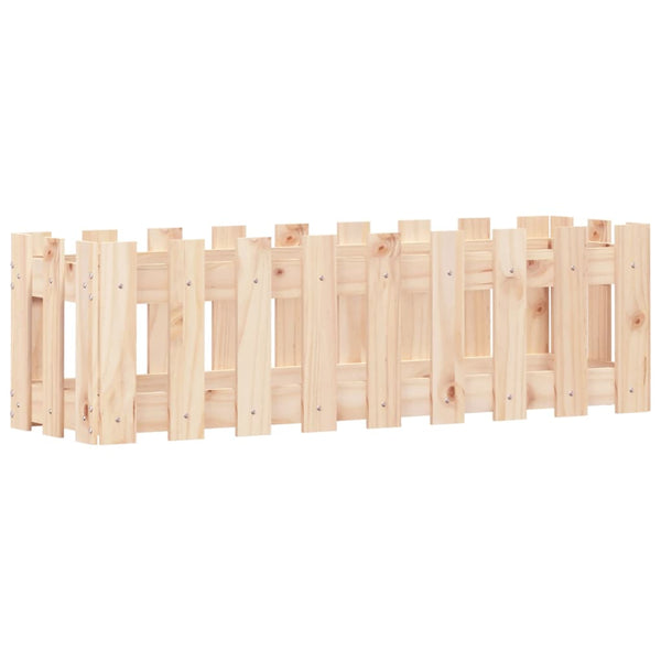 Hochbeet Lattenzaun Kiefer 100x30x30 cm