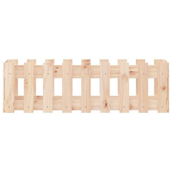 Hochbeet Lattenzaun Kiefer 100x30x30 cm