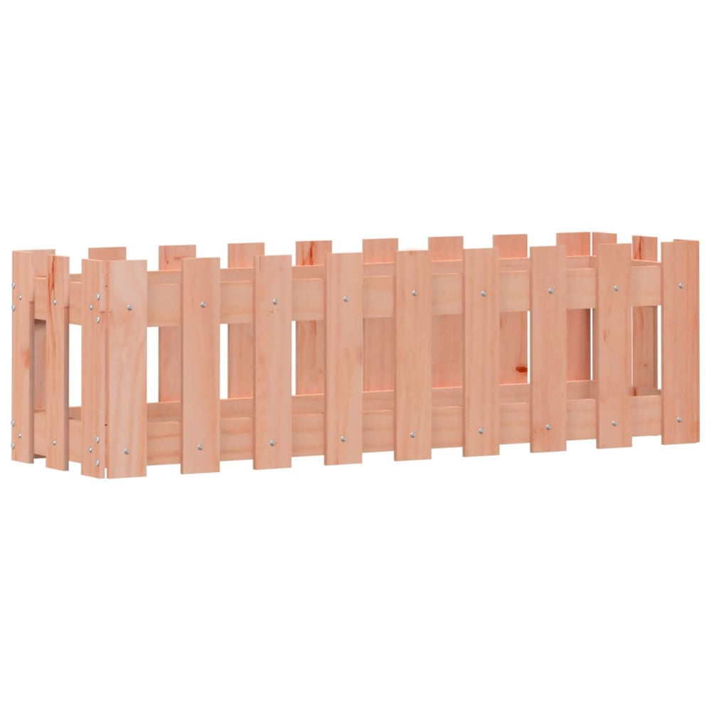 Hochbeet Lattenzaun Douglasie 100x30x30 cm