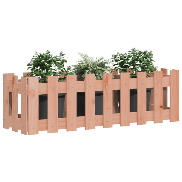 Hochbeet Lattenzaun Douglasie 100x30x30 cm
