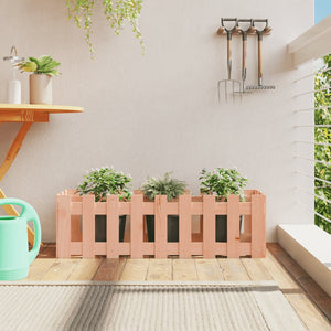 Hochbeet Lattenzaun Douglasie 100x30x30 cm