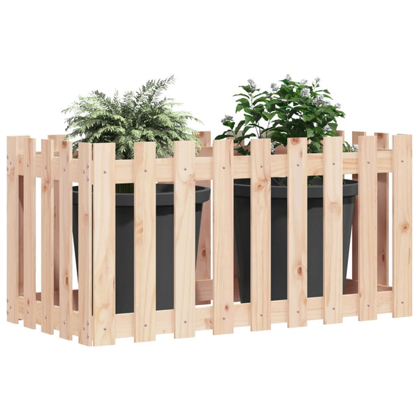 Hochbeet 100x50 cm Kiefer Massivholz