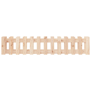 vidaXL Carré potager en bois de pin massif design palissade 150x30x30 cm
