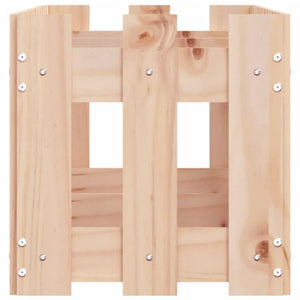 vidaXL Carré potager en bois de pin massif design palissade 150x30x30 cm