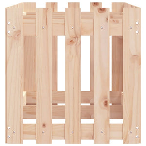 vidaXL Jardinière surélevée design en lattes 150x50x50 cm Pin massif