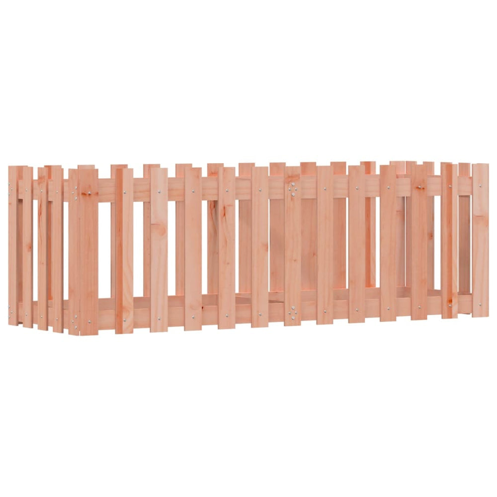 Hochbeet 150x50cm Douglasie Lattenzaun Design