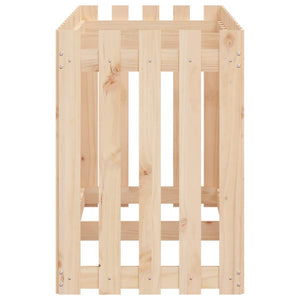 Hochbeet 150x50cm Kiefer Holz Lattenzaun Design