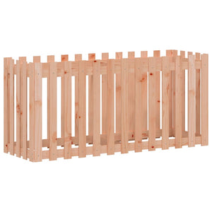 Hochbeet 150x50cm Douglasie Lattenzaun Design