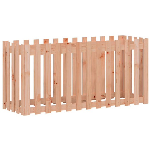 Hochbeet 150x50cm Douglasie Lattenzaun Design