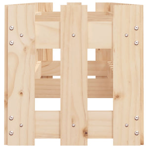 vidaXL Carré potager avec palissade 200x30x30 cm Bois de pin massif