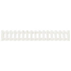 Weißes Hochbeet 200 cm Kieferholz