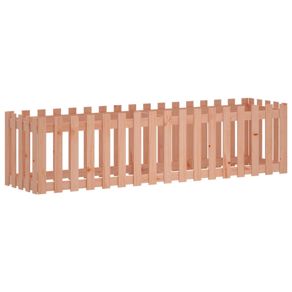 Hochbeet Lattenzaun Douglasie 200x50x50cm