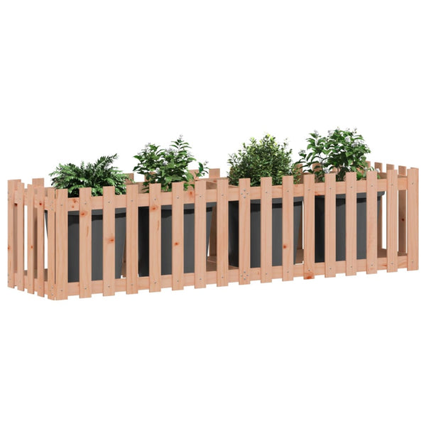 Hochbeet Lattenzaun Douglasie 200x50x50cm
