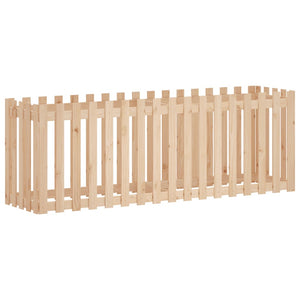 Hochbeet Lattenzaun 200x50x70 cm Kiefernholz