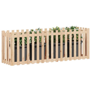 Hochbeet Lattenzaun 200x50x70 cm Kiefernholz