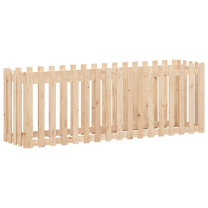 Hochbeet Lattenzaun 200x50x70 cm Kiefernholz