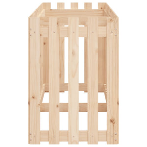 Hochbeet Lattenzaun 200x50x70 cm Kiefernholz