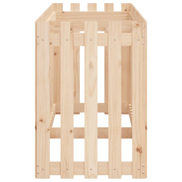 Hochbeet Lattenzaun 200x50x70 cm Kiefernholz