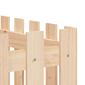 Hochbeet Lattenzaun 200x50x70 cm Kiefernholz