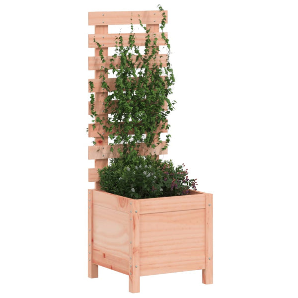 Pflanzkübel mit Rankhilfe Douglasie 39x114cm