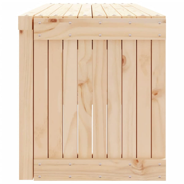 Ausziehbare Gartenbank aus Kiefernholz