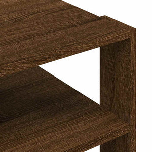 Couchtisch Braun Eichenoptik 58x58 cm