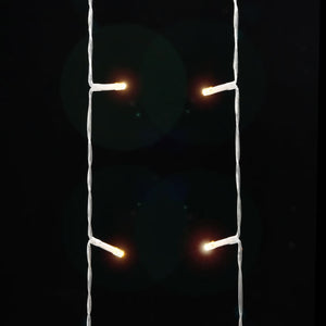 vidaXL Éclairage de Noël 320 LED Blanc chaud 375 cm