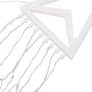 vidaXL Éclairage de Noël 320 LED Blanc chaud 375 cm