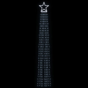 Weihnachtsbaumbeleuchtung - 320 LEDs Kaltweiß 3.75m