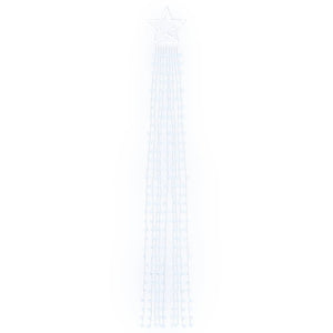 Weihnachtsbaumbeleuchtung - 320 LEDs Kaltweiß 3.75m
