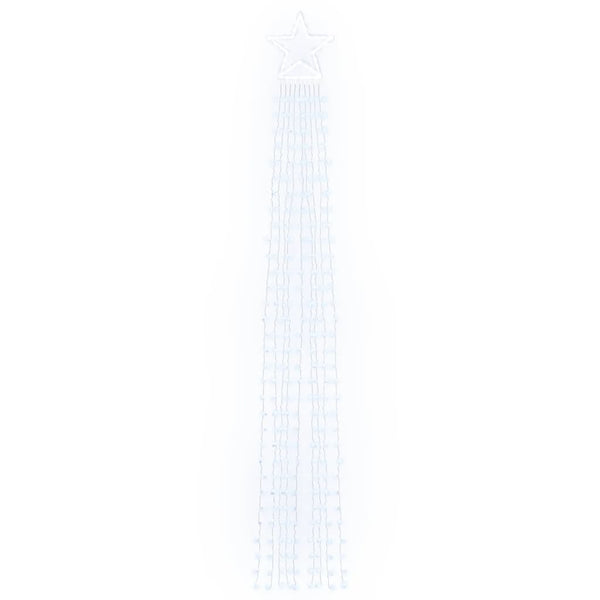 Weihnachtsbaumbeleuchtung - 320 LEDs Kaltweiß 3.75m