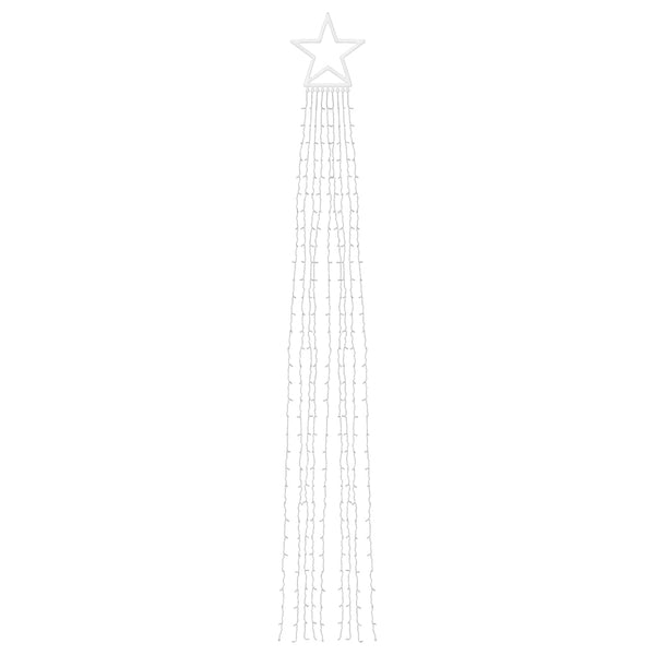 Weihnachtsbaumbeleuchtung - 320 LEDs Kaltweiß 3.75m