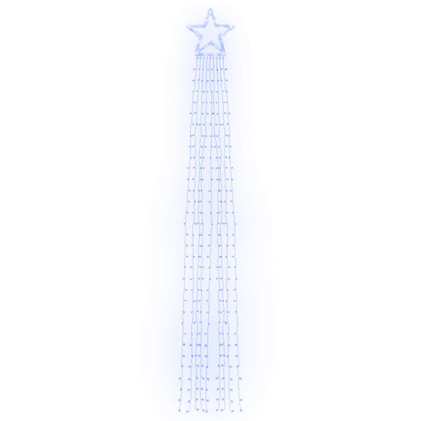 Weihnachtsbaumbeleuchtung Blau 320 LEDs 3,75m