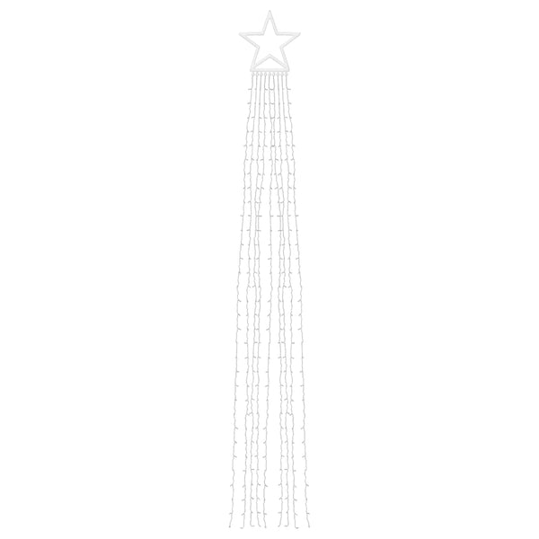 Weihnachtsbaumbeleuchtung Blau 320 LEDs 3,75m