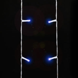 Weihnachtsbaumbeleuchtung Blau 320 LEDs 3,75m