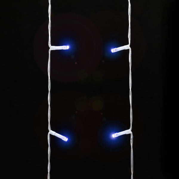 Weihnachtsbaumbeleuchtung Blau 320 LEDs 3,75m
