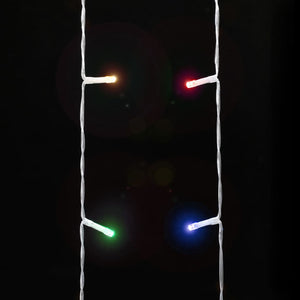 vidaXL Guirlande lumineuse de Noël 320 LED Multicolore 375 cm