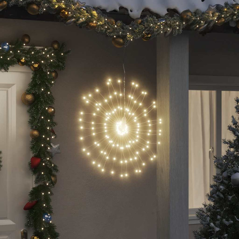 Feuerwerk Weihnachtsbeleuchtung 140 LEDs Warmweiß