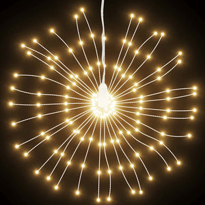 Feuerwerk Weihnachtsbeleuchtung, 4 Stk. Warmweiß