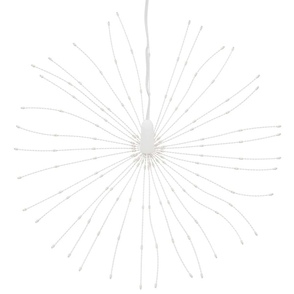 vidaXL Éclairage de Noël Feux d'artifice 140 LED Blanc froid 17 cm