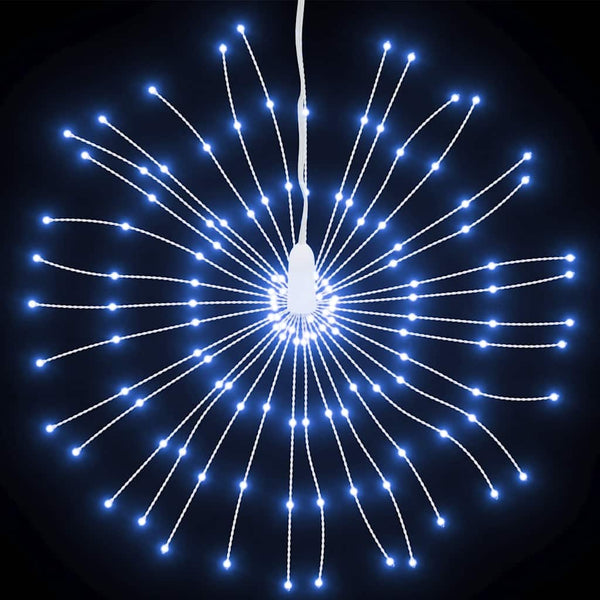 Feuerwerk Weihnachtsbeleuchtung, 4er-Set, Kaltweiß