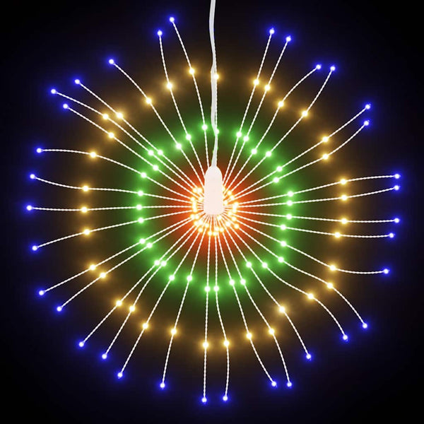 Feuerwerk Weihnachtsbeleuchtung 140 LEDs Mehrfarbig