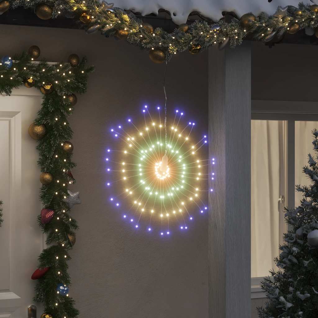 Feuerwerk Weihnachtsbeleuchtung, 4er-Set, Mehrfarbig