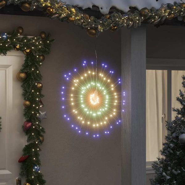 Feuerwerk Weihnachtsbeleuchtung, 4er-Set, Mehrfarbig