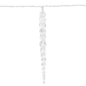 Weihnachts-Eiszapfen Lichterkette 200 LEDs Kaltweiß