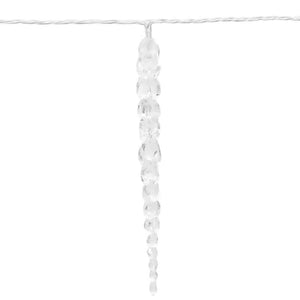 Blaue Eiszapfen-Lichterkette 200 LEDs 20 m