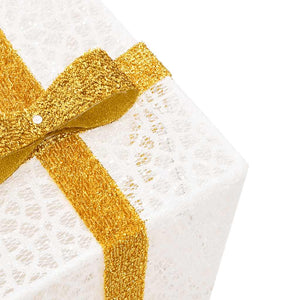 Beleuchtete Geschenkboxen, 3 Stk., 64 LEDs, Warmweiß