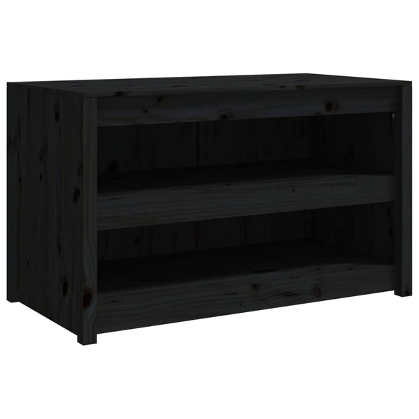 Outdoor Küchenschränke 2er Set Kiefer Schwarz