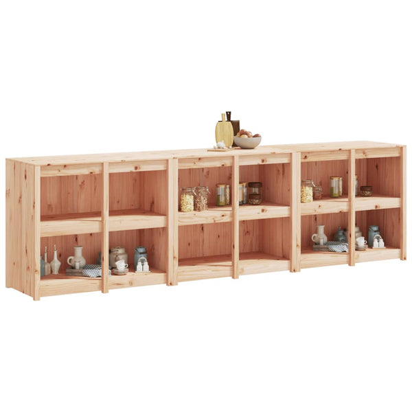 vidaXL Armoires de cuisine d'extérieur MEPPEL 3 pcs Bois de pin massif